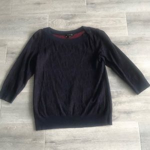 Ann Taylor sweater. Navy